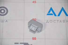 Крючок крепления пассажирского козырькаTesla Model 3 18- серый, магнитный