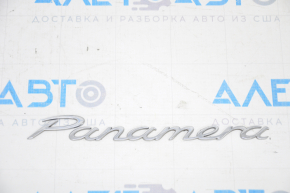 Эмблема задняя надпись "Panamera" Porsche Panamera 11-16