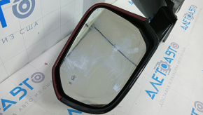 Зеркало боковое левое Chevrolet Volt 16- 6 пинов, красное, BSM, подогрев, царапины на зеркальном элементе
