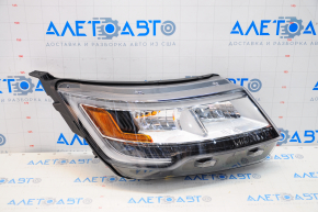 Фара передняя правая голая Ford Explorer 16-19 галоген + LED светлая новый TYC Тайвань