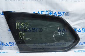 Форточка глухое стекло задняя левая Nissan Pathfinder 13-20 надрывы уплотнителя