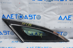 Форточка глухое стекло задняя правая Lincoln MKZ 13-20 хром, царапины на хроме