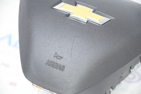 Подушка безопасности airbag в руль водительская Chevrolet Equinox 18-21 черная, царапины