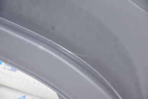 Бампер задний голый VW Tiguan 09-17 нижняя часть структура, царапины, прижат, надлом