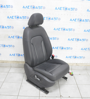 Пассажирское сидение Audi Q5 8R 09-17 с airbag, электро, подогрев, кожа черн