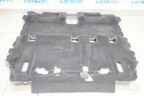 Покриття підлоги під сидіннями 2-го ряду Chevrolet Equinox 18-21 чорне під чистку