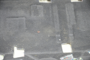 Покриття підлоги під сидіннями 2-го ряду Chevrolet Equinox 18-21 чорне під чистку