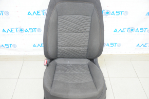 Сидіння водія Chevrolet Equinox 18-21 без airbag, електро, ганчірка чорне, під чистку
