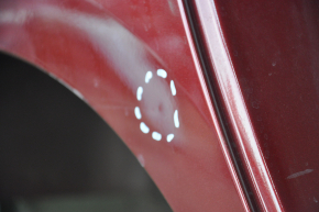 Четверть крыло задняя правая Chevrolet Volt 16- красная, тычки