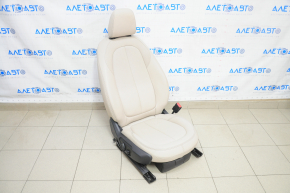 Пассажирское сидение BMW X1 F48 16-19 с airbag, электро, подогрев, кожа беж Oyster