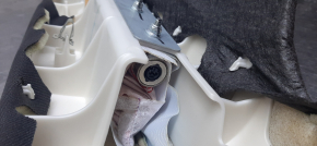 Подушка безопасности airbag сидение задняя левая Chevrolet Cruze 16- тряпка черная, отломан фрагмент