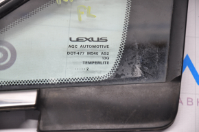 Форточка глухе скло передня ліва Lexus RX350 RX450h 10-15 хром