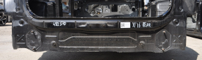Задняя панель BMW X1 F48 16-22 2 части. черная, на кузове