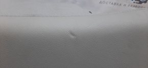 Накладка збоку задніх сидінь права Kia Optima 11-15 USA шкіра сіра, тички на шкірі