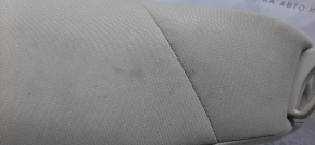 Накладка боковая задних сидений левая Kia Optima 11-15 USA тряпка бежевая, ржавые крепления, под химчистку