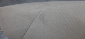 Накладка боковая задних сидений правая Kia Optima 11-15 USA тряпка бежевая, ржавые крепления, под химчистку