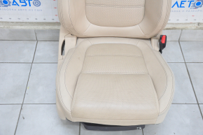 Пасажирське сидіння Jaguar F-Pace X761 17-20 c airbag, електро, підігрів, вентиляція, перфорація, шкіра беж