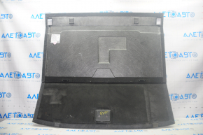 Пол багажника Infiniti QX50 19- черный, без заглушек, царапины, пропалено