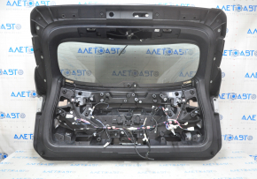 Дверь багажника голая со стеклом Toyota Highlander 20- серебро 1J9, топляк