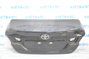 Кришка багажника Toyota Camry v70 18 - без спойлера, чорний 218, тички