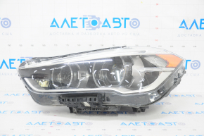 Фара передняя левая в сборе BMW X1 F48 16-19 LED, песок