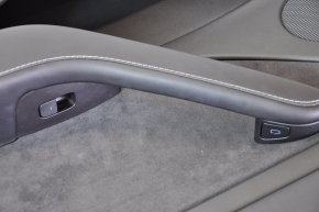 Обшивка дверей картка задня права Tesla Model 3 21- чорна шкіра з динаміком з керуванням склопідйомником і кнопкою відкриття дверей, подряпини