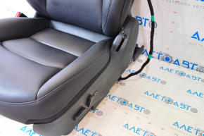 Сидіння водія Tesla Model 3 18- шкіра чорна, з airbag, електро, підігрів з натягувачем