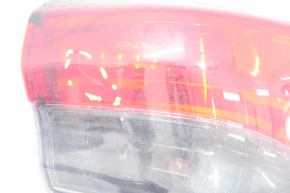 Фонарь внешний крыло правый Toyota Highlander 20- LED, топляк на запчасти