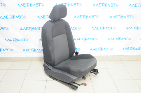 Пасажирське сидіння VW Jetta 19- без airbag, механіч, ганчірка чорн