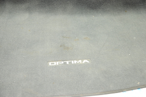 Килимок багажника Kia Optima 11-15 чорний ганчірка, надрив, під хімчистку