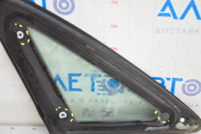 Форточка глухое стекло задняя правая Audi A4 B8 08-16 седан под черн молдинг, слом креп