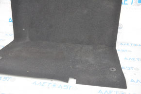 Пол багажника Audi A4 B9 17- черный, под химчистку