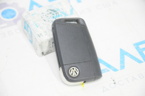 Ключ VW Jetta 19- 4 кнопки, раскладной, царапины
