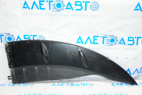 Накладка зябра капота прав Nissan Leaf 13-17 злом кріп, подряпини