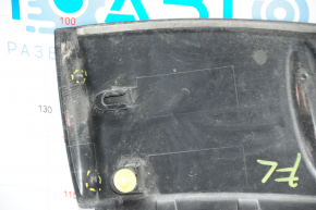 Накладка зябра капота лев Nissan Leaf 13-17 злам креп, подряпини