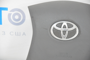 Подушка безопасности airbag в руль водительская Toyota Camry v40 серая, царапина