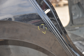 Четверть крыло задняя правая VW Jetta 19- черная, на кузове, примята, тычки