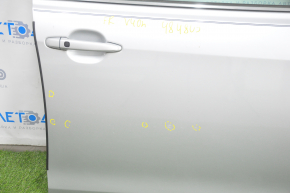 Двері в зборі передні права Toyota Camry v40 срібло 1D4, keyless, тички
