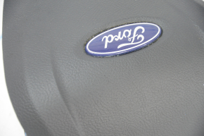 Подушка безопасности airbag в руль водительская Ford Edge 19- черная, царапина, ржавый пиропатрон