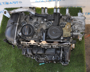 Двигатель Audi A4 B8 12-16 2.0T 86к топляк, клин, пробит поддон