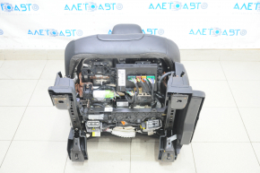 Сидіння водія Ford Edge 15- з airbag, електро, підігрів, шкіра чорна, Titanium, іржаве знизу