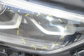 Фара передняя правая в сборе Ford Edge 19- BI-LED, песок