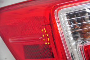 Ліхтар зовнішній крило лівий Toyota Camry v50 12-14 usa, тріщини, шар креп