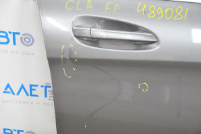Двері в зборі передня прав Mercedes CLA 14-19 keyless, графіт 787, з динаміком (Harman/Kardon), прим’ята, тички