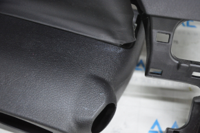 Торпедо передняя панель с AIRBAG Toyota Camry v50 12-14 usa черн, потертости на коже