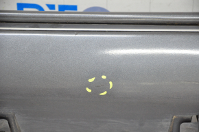 Порог левый Toyota Camry v50 12-14 usa LE XLE графит 1G3 с хромом, царапины, приямт, надорван