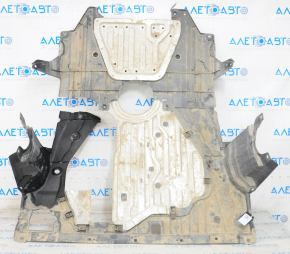 Защита двигателя Honda Accord 18-22 надрывы, затерта, примята, надломана, нет фрагментов