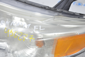 Фара передняя левая Toyota Sienna 11-20 голая галоген, под полировку, микро-трещины