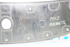 Накладка кришки багажника верхня Lincoln MKZ 13-20 чорний глянець, злам креп, подряпини