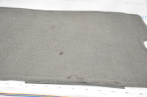 Коврик багажника Toyota Sienna 11-20 тряпка серый, трещины, под чистку
